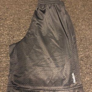 Mesh charcoal shorts
